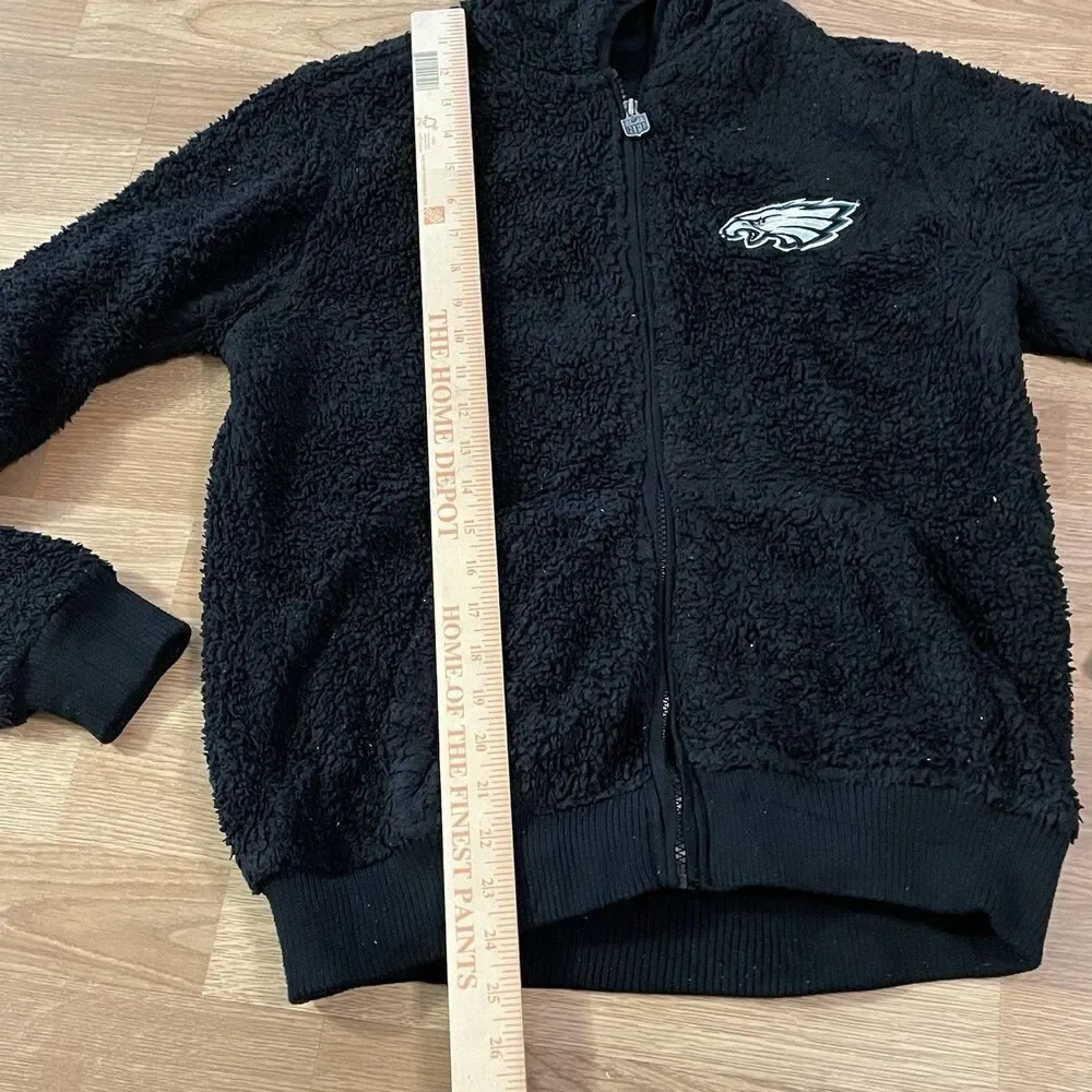 Philadelphia Eagles zip up Hoodie Sweatshirt Size Small NFL Pro Line - Picture 8 of 13